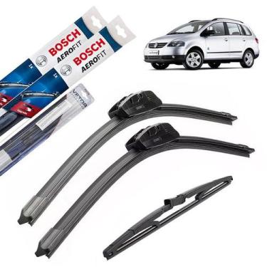Imagem de Limpador Para-brisa SpaceFox 2006 2007 2008 2009 + Traseira - Bosch - 
