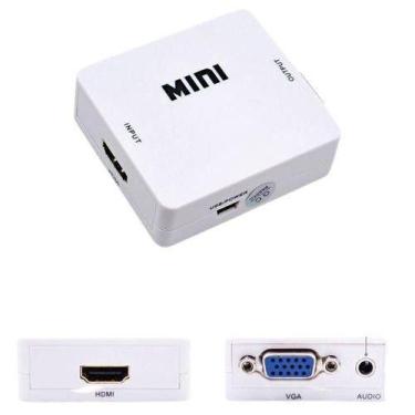 Imagem de Conversor De Hdmi Para Vga Com Audio - Não Se Aplica