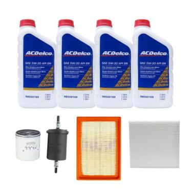 Imagem de Kit Troca De Óleo Chevrolet Celta Flex 1.0 8v Acima De 2013 - Acdelco 