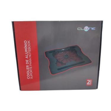 Imagem de Base Cooler Ventilador De Alumínio Clone Para Notebook.