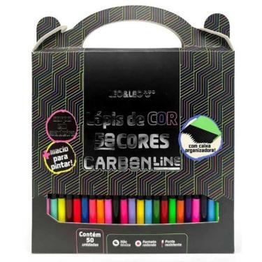 Imagem de Lápis de Cor Carbon Line 50 Cores - Leo&amp;Leao