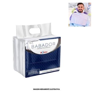 Imagem de Babador Impermeável Descartável - SSPlus