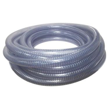 Imagem de Rolo de 5 Metros de Mangueira Sucção Atóxica Com Arame 1.1/2 Polegada 
