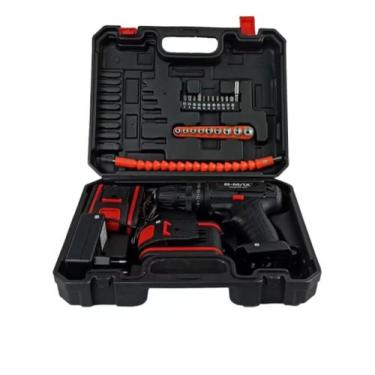 Imagem de Parafusadeira Furadeira 1550 Rpm S/ Fio 36v 2 Baterias 340w - B-MAX