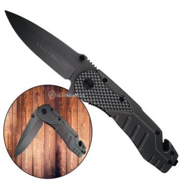 Imagem de Canivete Dobrável Semiautomático Quebra-vidro SLKD22 SLKD106 SLKD108 -