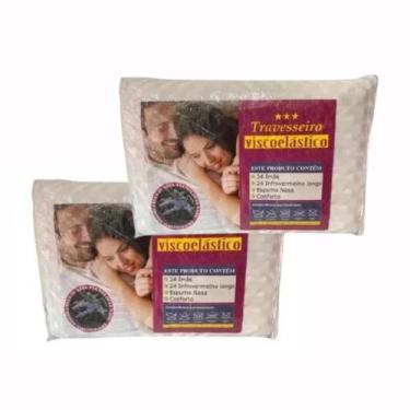 Imagem de Travesseiro viscoelastico espuma macia conforto inteligente - nipon li