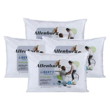 Imagem de Kit 4 Travesseiros Liberty 50x70cm Altenburg