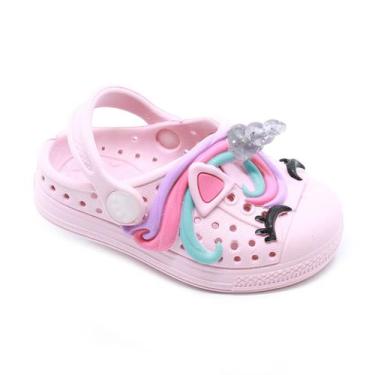 Imagem de Babuche Plugt Joy Unicórnio 3D Gliter Rosa 63.029, 19/20