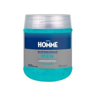 Imagem de Gel Pós Barba e Depilação Masculino Depil Homme 700g - Depil Bella