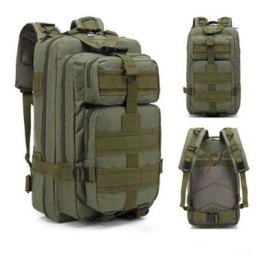 Imagem de Mochila Lona Impermeável Camuflada Esportes Ao Ar Livre 30l - Unistar,