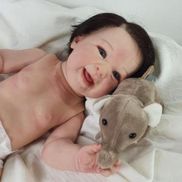 Imagem de Bebe Reborn Realista Menino + Enxoval Príncipe - Mundo Azul e Rosa