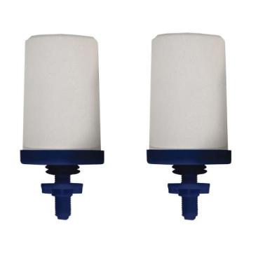 Imagem de Kit 2 Velas Premium Tripla Ação Alcalina Pra Filtro Barro - OASIS