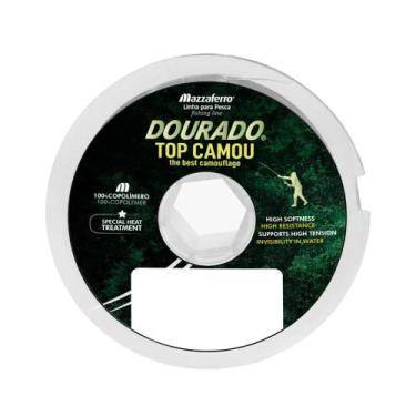Imagem de Linha de Pesca Monofilamento Dourado Top Camou 100m - Mazzaferro, 0.40