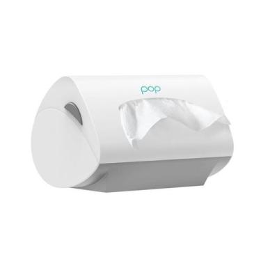 Imagem de Porta Papel Toalha Branco/Cinza Biovis