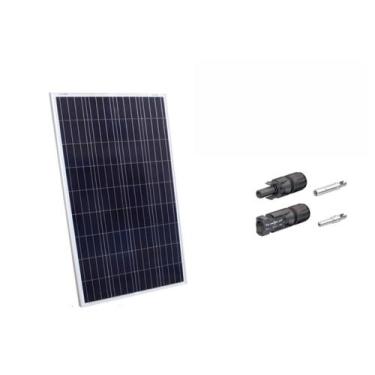 Imagem de Painel Placa Solar 100 Wp e Conector MC4 Camping Home - Resun