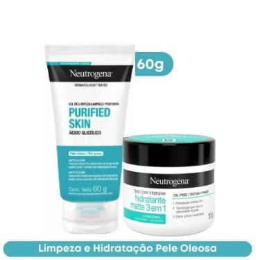 Imagem de Kit Sabonete Gel de Limpeza Purified Skin 60g + Hidratante Face Care I