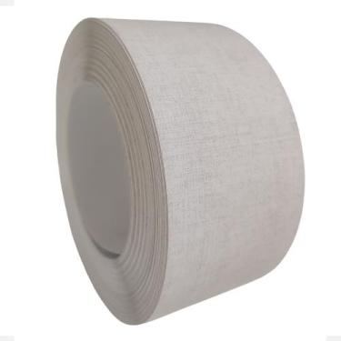 Imagem de Fita De Borda Pvc Para Mdf Madeirado Linho Couro Masisa 64mm X 10m Aca