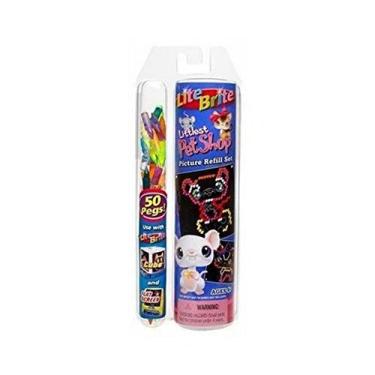Imagem de Littlest Pet Shop Conjunto de refil Lite Brite com pinos