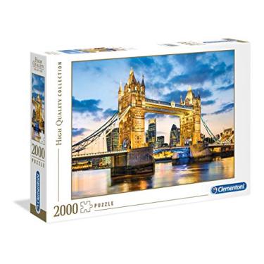 Imagem de Clementoni Tower Bridge at Dusk - 2000 Pieces Puzzle High Qualiity Collection (32563)