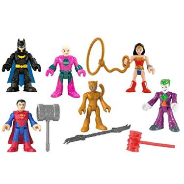 Imagem de Fisher-Price Imaginext DC Super Heroes vs. Villains Exclusive 6-Pack