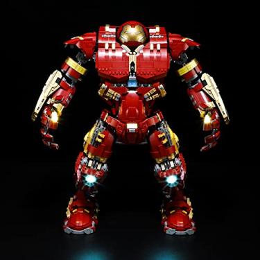 Imagem de YEABRICKS LED Light for Lego-76210 Marvel Hulkbuster​ Building Blocks Model (Lego Set NOT Included)