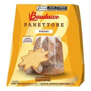 Imagem de Panettone Pandoro Bauducco Fermentação Natural 500g