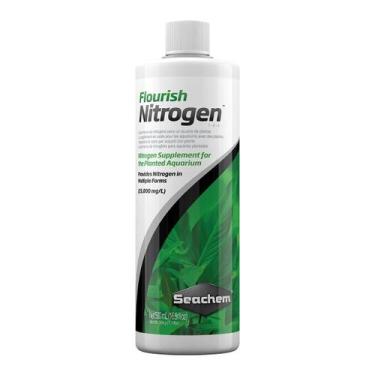 Imagem de Seachem Flourish Nitrogen 500ml Fertilizante Nitrogênio Aquário Planta