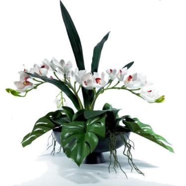 Imagem de Arranjo de Orquidea cymbidium - 10385 - VIntage 