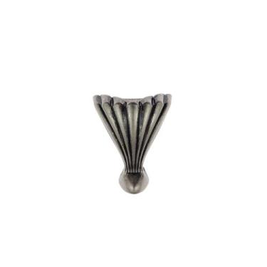 Imagem de Kit 4 Pezinho Metal Concha Grande Decoração Sereia Caixas Mdf Bandeja 