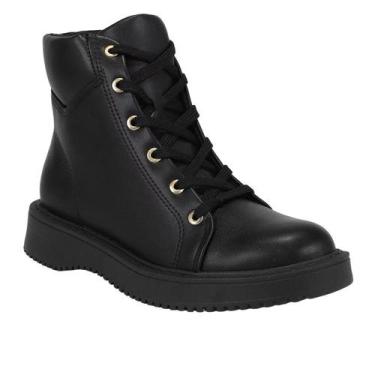 Imagem de Coturno Moleca Preto 5339104, Preto, 38