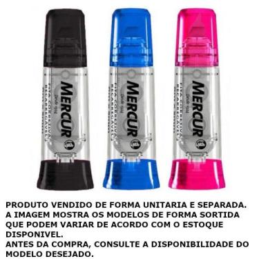 Imagem de Corretivo em fita recarregavel 6m + 1 refil - mercur