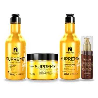 Imagem de Kit supreme hidratação hair care  treeliss profissional 