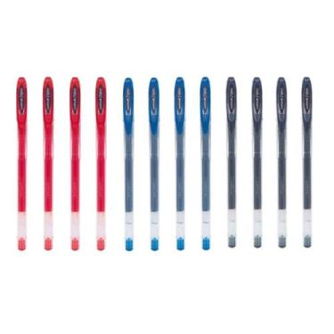 Imagem de Kit 12 Caneta Gel Uni Ball 0.7mm Signo Neo Ponta Fina Escolha a Cor - 