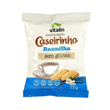 Imagem de Biscoito Vitalin Ceseirinho Amanteigado de Baunilha Sem Glúten - 100g