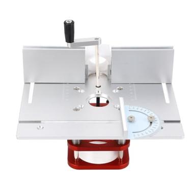 Imagem de Kit de Siste ma de Roteador de Levantamento Manual para Motores de 64-66 Mm de Diâmetro, Placa de Base de Inserção de Serra de Mesa de Roteador para Carpintaria Máquina de Aparar