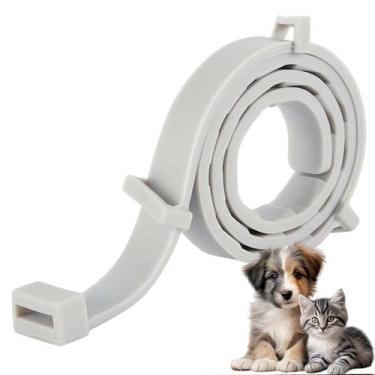 Imagem de Coleira Anti Pulga Cao Cachorro Kit 2Uni Gato Pet Canino Felino Carrap