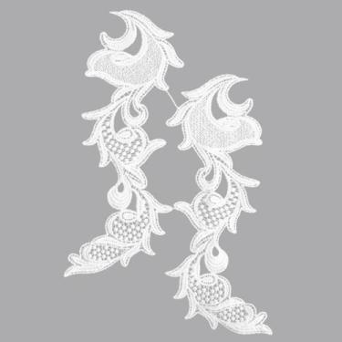 Imagem de Aplicação Guipir AG005 - 8,0 cm - Arte Punto, 001 BRANCO