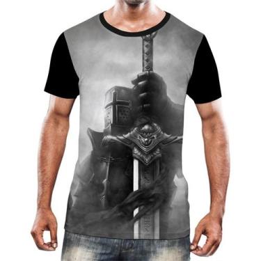Imagem de Camisa Camiseta Cavaleiros Templários Cruzadas Armaduras 10 - Enjoy Sh