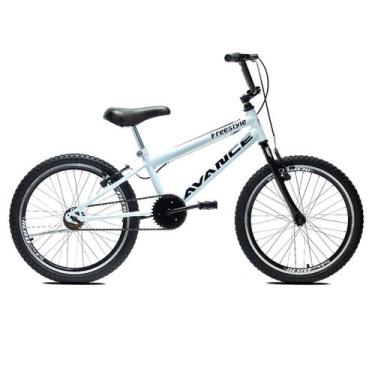 Imagem de Bicicleta Infantil  Aro 20 Avance Cross , Branco, Preto