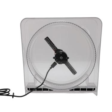 Imagem de Ventilador de Projetor Holográfico, Ventilador de Holograma 3D 50000 Horas 128 LED Seguro para Shoppings