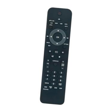 Imagem de ROLLGAN Controle remoto de substituição compatível com sistema de home theater Philips HTS3220 HTS3220/12 HTS5110/12 HTS6515