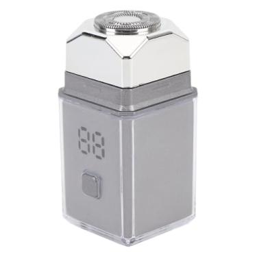 Imagem de Aparador Elétrico para Homens, Aparador de Barba Com Cabeça de Cabelo No Nariz, Lâminas de Camada Dupla, IPX7 à Prova D'água, Cortador de Barba Elétrico Recarregável Tipo C