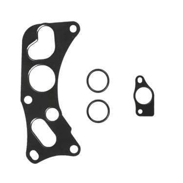 Imagem de LABLT Kit de vedação de caixa T-Stat de passagem de refrigerante/água 19411-P8A-A03 19412-P8A-A02 Substituição para Honda V6 1998-2017