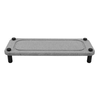 Imagem de Bandeja de Pia de Terra Diatomácea, Tapete Absorvente para Copos, Escovas de Dente, Vidro de Dente, Organizador Ecológico sobre a Pia Com Pés de Aço Inoxidável, para Bancadas de