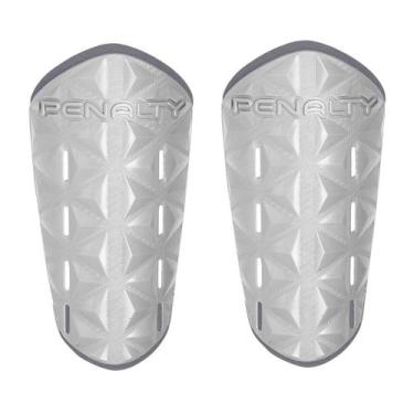 Imagem de Caneleira Matis X Penalty Futebol Campo Society Futsal C/ NF, Branco