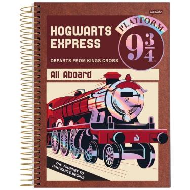 Imagem de Caderno Universitário 15 Matérias Harry Potter Jandaia Expresso Hogwarts