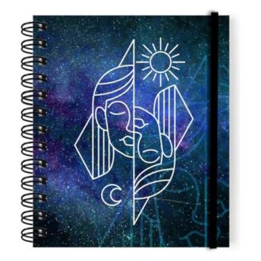 Imagem de Planner Mensal Permanente Agenda Signo Gêmeos Astrologia