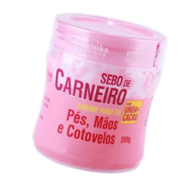 Imagem de Creme Hidratante para Pés e Mãos com Sebo de Carneiro, para Rachaduras