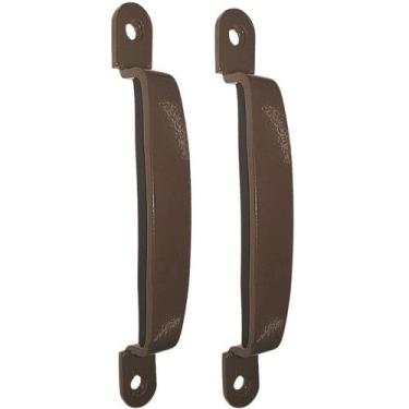 Imagem de Puxador de Alumínio P/ Porta Camarão/móveis/gavetas Bronze 2unds - ECL