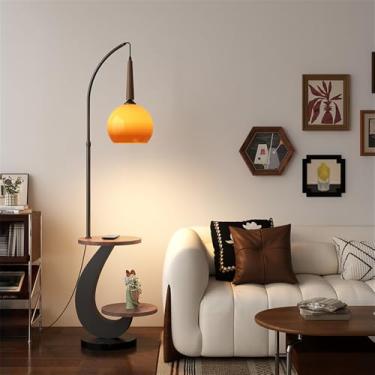 Imagem de Lâmpada De Chão Contemporânea Luxo Sala De Estar Familiar Quarto De Estudo Villa Hotel Casas Modelo LED Retro Criatividade Decorativa Luz De Pé (Estilo 40)